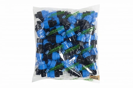 ПНД Муфта с резьбой компрессионная ДЖИЛЕКС пластиковая Ø20x3/4&quot; Н