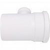 ПВХ Тройник переходной канализационный SINIKON КОМФОРТ ПЛЮС белый Ø110х50х90°