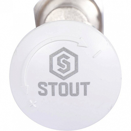 Клапан термостатический осевой STOUT 1/2&quot;