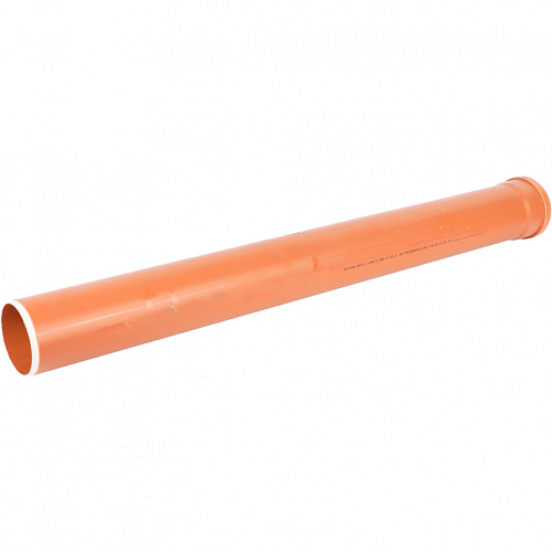 ПВХ Труба SINIKON D 110 x 3,2 SN4, 1000 мм для нар. канализации