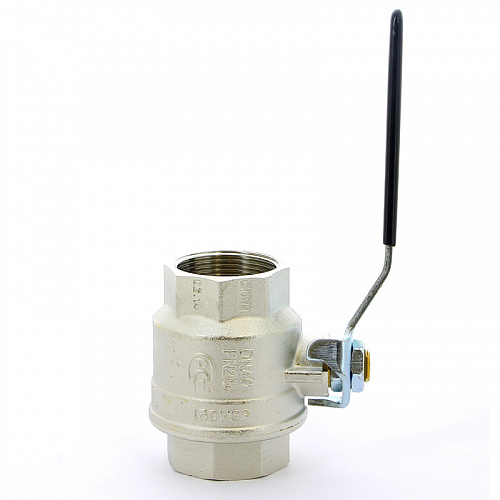 Кран шаровой BUGATTI OREGON 301 рукоятка стальная 11/2&amp;quot; ВВ, полнопроходной