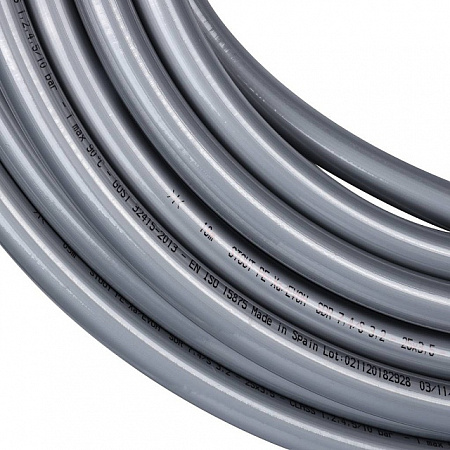 СТ Труба из сшитого полиэтилена STOUT PE-Xa/EVOH Ø25х3,5 - СЕРЫЙ (30 м)