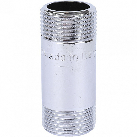 Бочонок резьбовой латунный STOUT хром 3/4&quot;x60мм