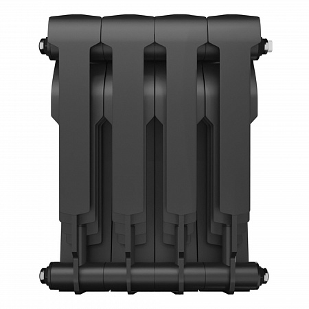 Радиатор биметаллический ROYAL THERMO BILINER NOIR SABLE 350x4 секций, черный (НС-1197123)