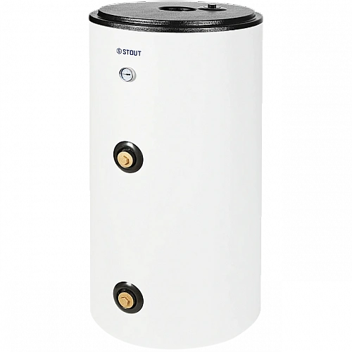Бойлер косвенного нагрева STOUT OptiBase SWH-2110-200200 200 л напольный, два теплообменника