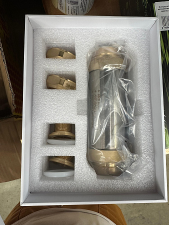 Фильтр для умягчения воды ESSAN COSMIC металлический 3/4&quot; АМ-АМ, 10 лет без замены картриджа