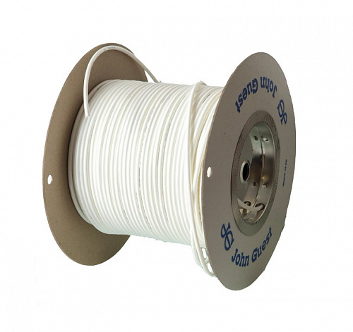 Трубка-шланг для систем фильтрации ГЕЙЗЕР под быстросъемные соединения 3/8&amp;quot;, белая/синяя