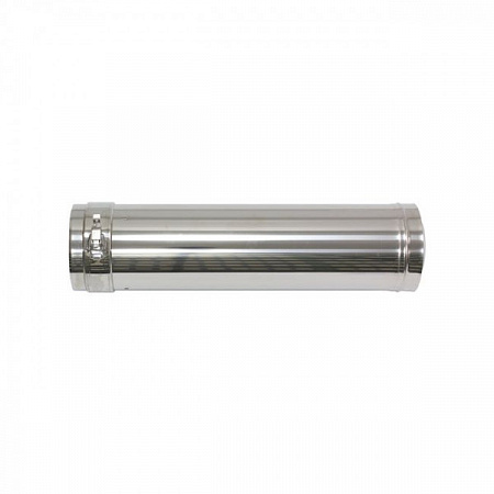 Труба VAILLANT 80/125, коаксиальная, фасадный участок длина 0.5 м, телескопическая.