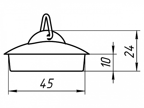 Пробка для сифона АНИПЛАСТ M300 11/2&amp;quot;