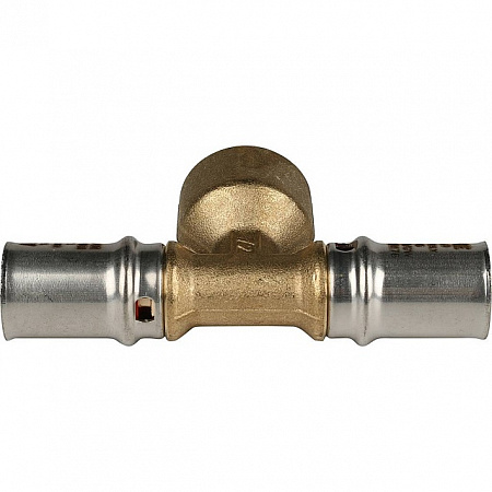 МП Тройник резьбовой пресс для металлопласта STOUT Ø16х1/2&quot;х16 В