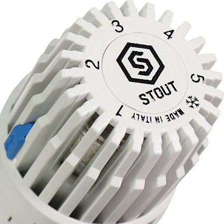 Головка термостатическая газо-жидкостная STOUT M30x1,5 (от +6°С до +28°С)