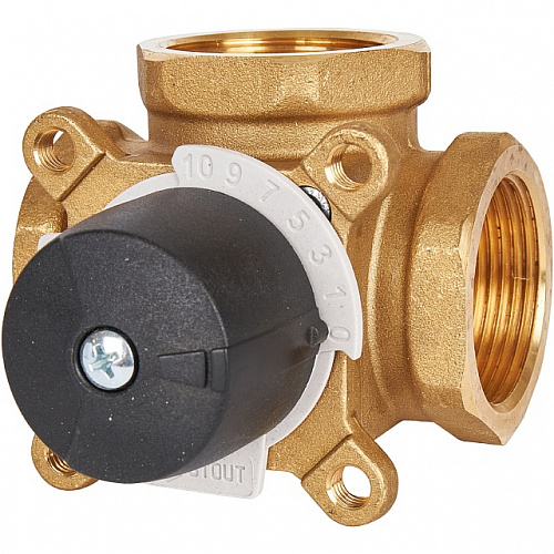 Клапан трехходовой смесительный STOUT 11/4&amp;quot; (KVs 15 м3/ч)