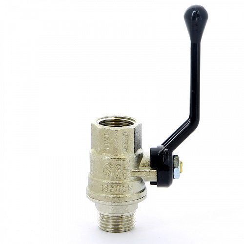 Кран шаровой BUGATTI OREGON 305 рукоятка алюминиевая 1/2&amp;quot; ВН, полнопроходной