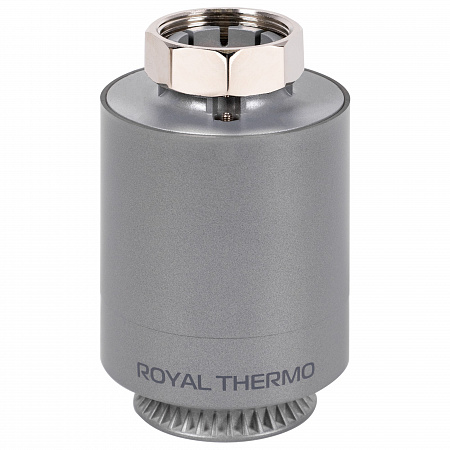 Термоголовка электронная для радиатора ROYAL THERMO SMART HEAT серый (НС-1402606)