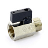 Кран шаровой потребительный BUGATTI KANSAS МИНИ 805 флажок DN15 - 1/2&amp;quot; НВ