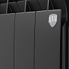 Радиатор алюминиевый ROYAL THERMO BILINER ALUM NOIR SABLE 500x8 секций, черный