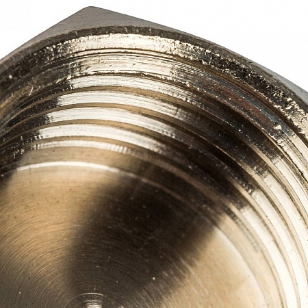 Заглушка резьбовая латунная STOUT никель 3/8&quot; В