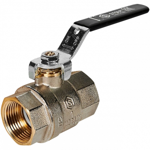 Кран шаровой STOUT рукоятка 1&amp;quot; ВВ, полнопроходной NEW
