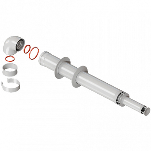 Комплект дымохода АНТИЛЕД Ø60/100 - 1000мм (Baxi (кроме ECO Nova/Classic), Vie ROMMER