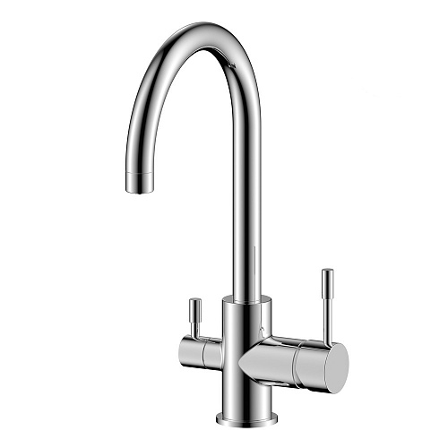 Смеситель для кухни под фильтр OLIVE'S BALEAR 13440BL хром, латунь, упак (10 шт)