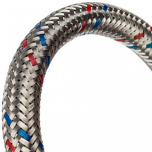 Гибкая подводка для смесителей STOUT нерж.сталь М10*35-1/2&amp;quot;-40 см, пара