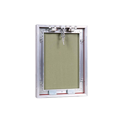 Люк потайной АЛЮМИНИЕВЫЙ со съемной дверцей (НАЖИМНОЙ) ПРАКТИКА &amp;quot;КОНТУР&amp;quot; КР 20x30