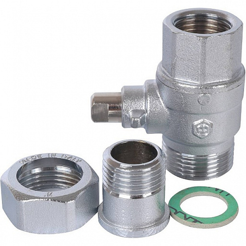 Клапан шаровой двухходовой зональный STOUT 1/2&amp;quot;х1/2&amp;quot; НВ