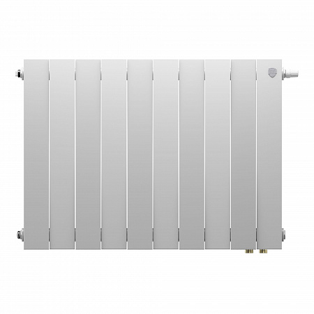 Радиатор биметаллический ROYAL THERMO PIANOFORTE BIANCO TRAFFICO VDR80 500x10 секций (НС-1506360)
