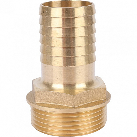 Штуцер резьбовой латунный STOUT без покрытия 11/4&quot;x30мм Н