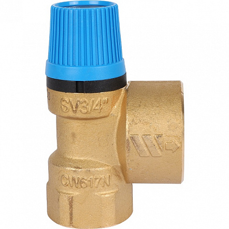 Клапан предохранительный для систем водоснабжения STOUT 3/4&quot; (10 бар) 