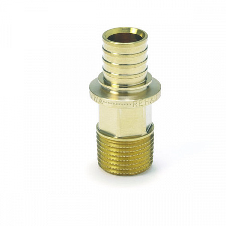 СА Муфта резьбовая аксиальная REHAU RAUTITAN RX+ латунная Ø40х11/4&quot; Н (13660621001/11396911002)