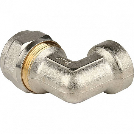 МЦ Угол резьбовой цанга для металлопласта STOUT Ø26х3/4&quot; В