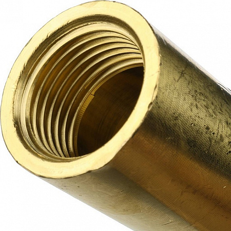 Удлинитель резьбовой латунный STOUT без покрытия 1/2&quot;x55мм ВН