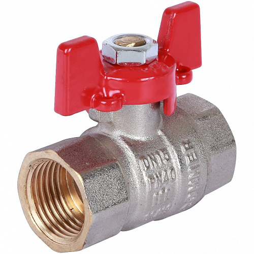 Кран шаровой ROMMER бабочка 1/2&amp;quot; ВВ