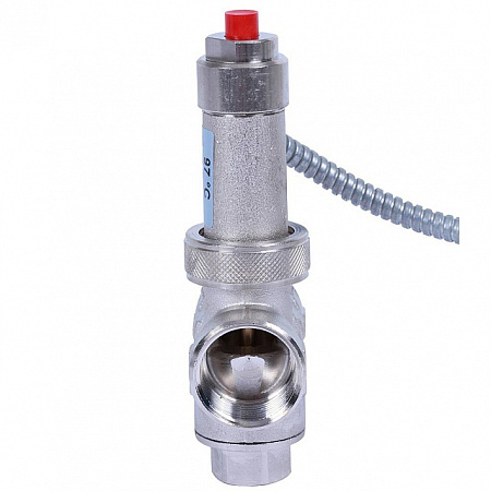 Термоклапан для твердотопливных котлов STOUT 1/2&quot;, капиляр, 1300 мм. (SVS-0007-000015)