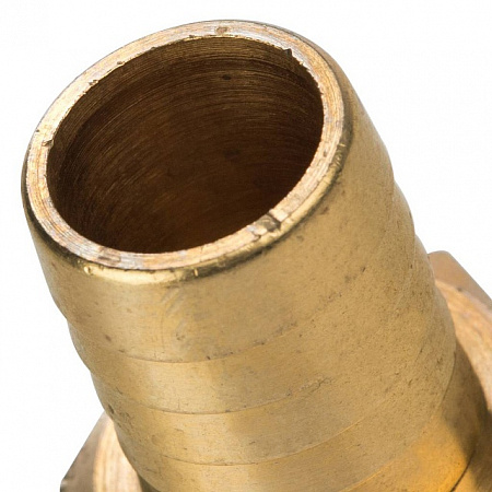 Штуцер резьбовой латунный STOUT без покрытия 1/2&quot;x18мм В