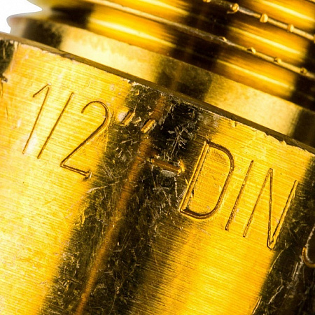 Удлинитель резьбовой латунный STOUT без покрытия 1/2&quot;х15мм ВН