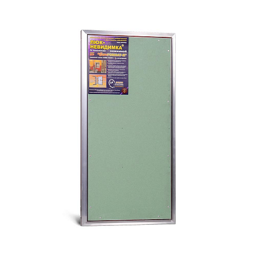 Люк под плитку АЛЮМИНИЕВЫЙ (НАЖИМНОЙ) ПРАКТИКА ETP 50x100