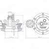 Оголовок для скважины наружный ДЖИЛЕКС ОСПБ 110-130/32 пластик