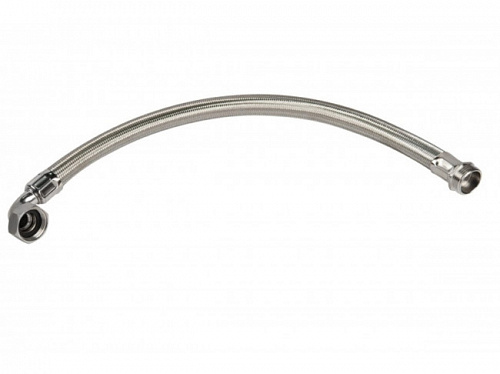 Шланг угловой UNIPUMP 80 см, 1&amp;quot;(нр)x 1&amp;quot;(вр), ДУ 25 в металлооплетке