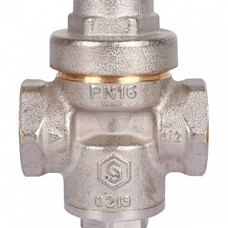 Редуктор давления STOUT PN16 вн/вн 1/2&quot; без подкл. манометра