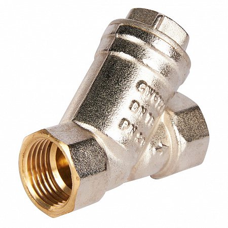 Фильтр грубой очистки косой 500 мкр. 1/2&quot;  ROMMER
