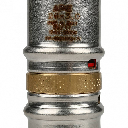МП Муфта соединительная пресс для металлопласта STOUT Ø26