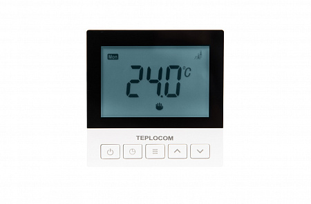 Термостат комнатный TEPLOCOM TSF-Prog-220/16A БАСТИОН