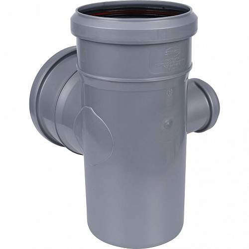 ПВХ Крестовина SINIKON 110 х 110 х 50 х 87', левая 2-х плоскостная, СТАНДАРТ