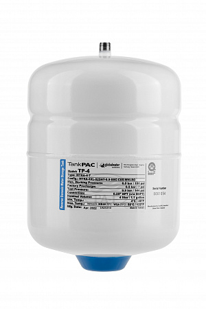Накопительный бак ГЕЙЗЕР 1gal (3,8 л) для мембранных фильтров, кран в комплекте