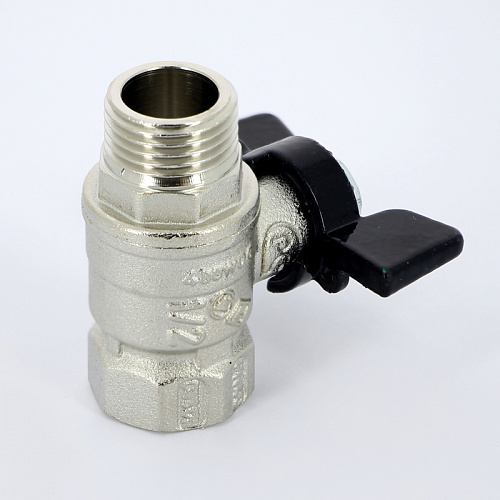 Кран шаровой BUGATTI ARIZONA 607 бабочка 1/2&amp;quot; ВН, стандартный проход