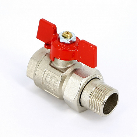 Кран шаровой с американкой UNI-FITT ETALON бабочка 3/4&quot;