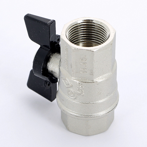 Кран шаровой BUGATTI NEVADA 402 бабочка 3/4&amp;quot; ВВ, полнопроходной