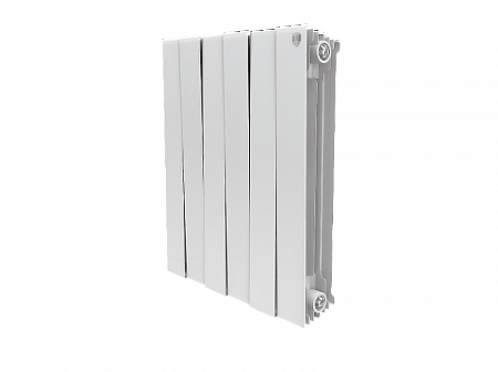 Радиатор биметаллический ROYAL THERMO PIANOFORTE BIANCO TRAFFICO NEW 500x6 секций (НС-1176326)